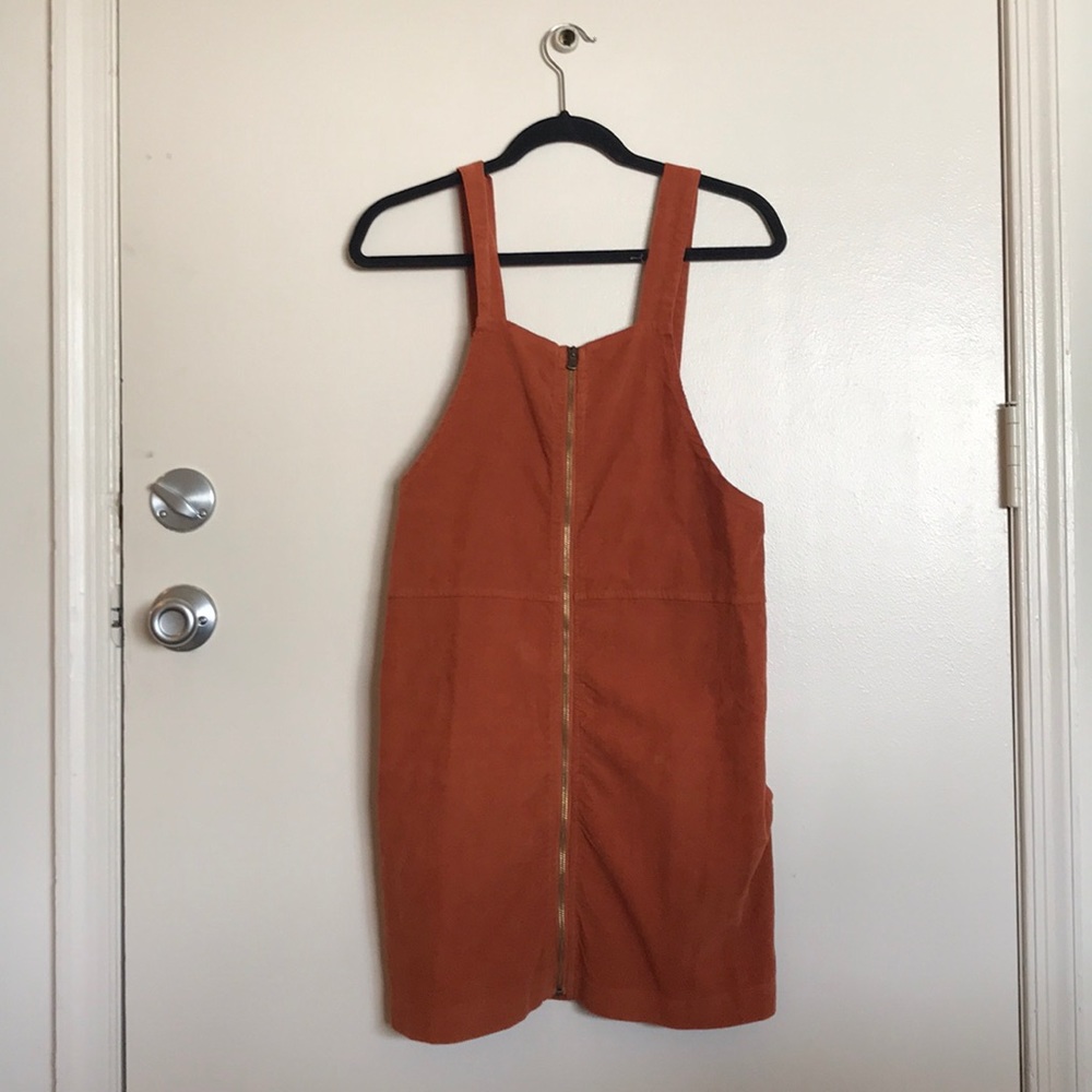 NWT AEO corduroy zip dress
